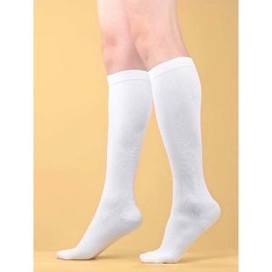 SHEIN Plain Over the Calf Socks